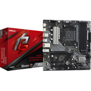 ASRock(�A�X���b�N) �}�U�[�{�[�h B550M Phantom Gaming 4 �mMicroATX /Socket AM4�n B550MPHANTOMGAMING4 [�U���s��] [����s��]