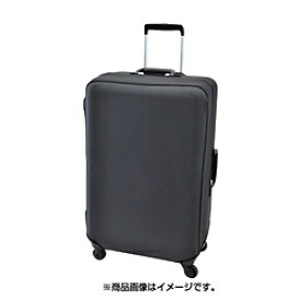 コンサイス ジッパースーツケースカバー M ブラック TLG003-BK ブラック TLG003BK [振込不可]