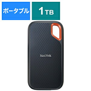 SanDisk(TfBXN) SDSSDE61-1T00-J25 OtSSD USB-C{USB-Aڑ GNXg[ V2 m|[^u^ /1TBn SDSSDE611T00J25