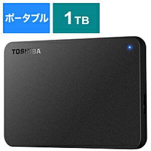 BUFFALO(�o�b�t�@���[�j �O�t��HDD HD-TPA1U3-B �u���b�N [�|�[�^�u���^ /1TB] Canvio BASIC USB3.0�Ή� HDTPA1U3B [�U���s��]