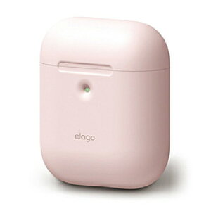 ELAGO AirPods 2nd Generation�p�P�[�X Peach EL_A2WCSSCAW_PC ELA2WCSSCAWPC �y864�z [�U���s��]