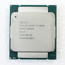 【中古】intel(インテル) Core i7 5820K 〔3.3GHz／LGA 2011-v3〕【291-ud】