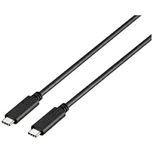 BUFFALO(obt@[j BSUCC312P3A10BK USB3.1 Gen2P[u(C^Cv to C^Cv^1.0m) USB Power DeliveryΉ(3A) BSUCC312P3A10BK
