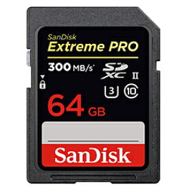 SanDisk(サンディスク) SDXCカード ExtremePRO（エクストリームプロ） SDSDXDK-064G-JNJIP［Class10 /64GB］SDSDXDK064GJNJIP [振込不可] [代引不可]