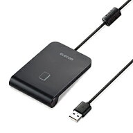 ELECOM(エレコム) 非接触型ICカードリーダーライター USB-A接続 (Mac/Windows11対応) ブラック MR-ICA001…