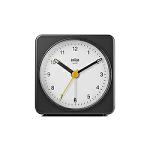 �u���E�� BRAUN Analog Alarm Clock �u���b�N×�z���C�g BC03BW �m�A�i���O�n BC03BW