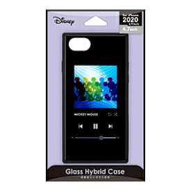 PGA iPhone SE（第2世代） ガラスハイブリッドケース ミッキーマウス/ブラック PG-DGT20M01MKY PGDGT20M01MKY [振込不可]