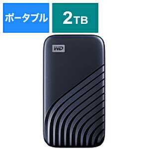 Western Digital WDBAGF0020BBL-JESN OtSSD USB-C{USB-Aڑ My Passport SSD 2020 Hi-Speed u[ m|[^u^ /2TBn WDBAGF0020BBLJESN [Us] [s]