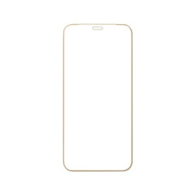 HAMEE [iPhone 12/12 Pro専用]iFace Round Edge Tempered Glass Screen Protector ラウンドエッジ強化ガラス 画面保護シート 41-890462 ベージュ
