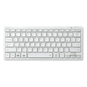 ELECOM(GR) TK-FBP102XWH Bluetooth~jL[{[h/PS5Ή/p^Ot/y/}`OSΉ/zCg TKFBP102XWH