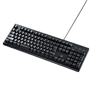SANWA SUPPLY(�T�����T�v���C) �L�[�{�[�h �R�ۖh���h�o(Windows11�Ή�) �u���b�N SKB-BS6BK �m�L�� /USB�n SKBBS6BK