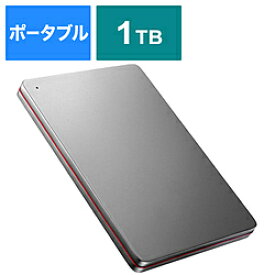 IO DATA(アイオーデータ) ポータブルハードディスク [USB 3.0／2.0・1TB・Win／Mac]　カクうす HDPX-UTSシリーズ　Black×Red HDPX-UTS1K HDPXUTS1K [振込不可]