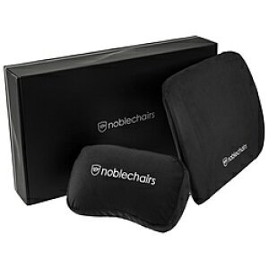 NOBLECHAIRS noblechairs �Q�[�~���O�`�F�A�����p �������[�t�H�[�� �N�b�V�����Z�b�g (�l�b�N�s���[ �{ �����o�[�T�|�[�g) �u���b�N NBL-SP-PST-008 NBLSPPST008