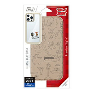 PGA iPhone 13 Pro �Ή� 6.1inch 3�� �K���X�t���b�v�P�[�X Premium Style �g���ƃW�F���[/���J PG-WGF21N02TAJ PGWGF21N02TAJ