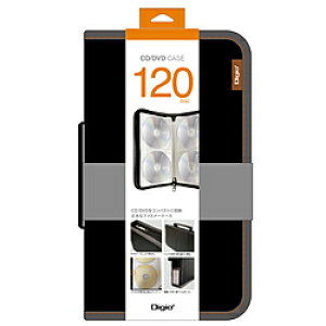 Nakabayashi DVD/CDΉ t@Xi[P[X 120[ ubN CD-091-120BK CD091120BK