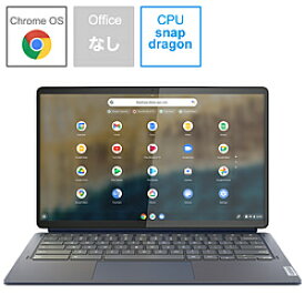 Lenovo(レノボジャパン) ノートパソコン IdeaPad Duet 560 Chromebook アビスブルー 82QS001UJP ［13.3型 /Chrome OS /Snapdragon /メモリ：4GB /eMMC：128GB /2021年11月モデル］ 82QS001UJP 【sof001】 [振込不可] [代引不可]