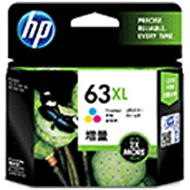 hp(エイチピー) 【純正】 F6U63AA 純正プリンターインク 63XL 3色カラー F6U63AA [振込不可]