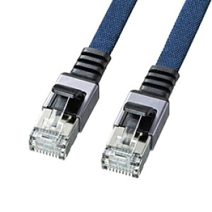 SANWA SUPPLY(�T�����T�v���C) LAN�P�[�u�� �u���[ KB-FL6AME-15BL �m15m /�J�e�S���[6A /�t���b�g�n KBFL6AME15BL