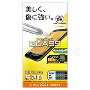 ELECOM(GR) iPhone SE 3/SE 2/8/7/6s/6 p KXtB 0.33mm dx10H  \tc[t GA[X PM-A22SFLGG PMA22SFLGG