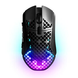 SteelSeries ゲーミングマウス Aerox 9 Wireless 62618J ［光学式 /有線／無線(ワイヤレス) /18ボタン /Bluetooth・USB］ 62618J 【sof001】 [振込不可] [代引不可]