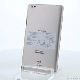 【中古】HUAWEI(ファーウェイ) dtab compact 32GB ゴールド d-02K docomo【291-ud】