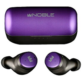 Noble Audio フルワイヤレスイヤホン FoKus H-ANC Purple NOB-FOKUSHANC-P [ワイヤレス(左右分離) /Bluetooth /ノイズキャンセリング対応] NOBFOKUSHANCP