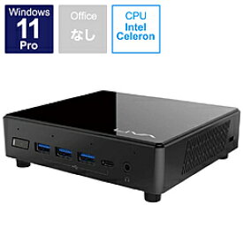 ECS(イーシーエス) LIVAZ3-4/64-W11Pro(N5100) デスクトップパソコン LIVA Z3 N5100 ［モニター無し /intel Celeron /メモリ：4GB /eMMC：64GB /2022年6月モデル］ LIVAZ3464W11PRON5100