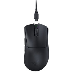 RAZER(���C�U�[) �Q�[�~���O�}�E�X DeathAdder V3 Pro �u���b�N RZ01-04630100-R3A1 �m���w�� /�L���^����(���C�����X) /7�{�^�� /USB�n RZ0104630100R3A1