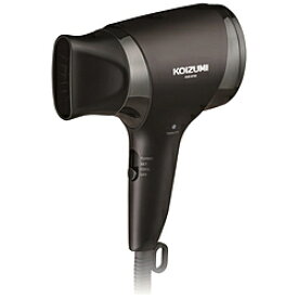 コイズミ マイナスイオンヘアドライヤー 軽ジョーブ ブラック KHD9740K KHD9740K