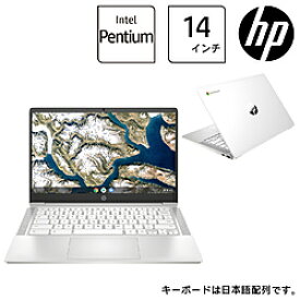 hp(エイチピー) ノートパソコン Chromebook 14a-na1000 シリーズ セラミックホワイト 6W1S6PA-AAAA [14.0型 /Chrome OS /intel Pentium /メモリ：4GB /フラッシュメモリ：64GB /2022年8月モデル] 6W1S6PAAAAA