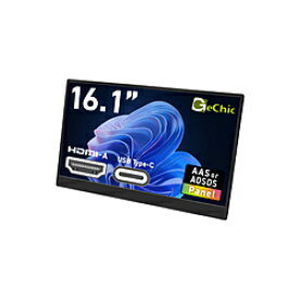 GECHIC USB-C接続 PCモニター On-Lap M161H ブラック ［16.1型 /フルHD(1920×1080) /ワイド］ ONLAPM161H