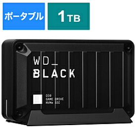 Western Digital WDBATL0010BBK-JESN 外付けSSD USB-A接続 ゲーム用(Mac/Windows11対応) ブラック ［1TB /ポータブル型］ WDBATL0010BBKJESN