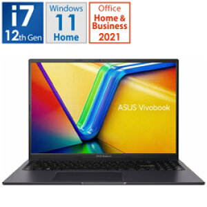 ASUS(GCX[X) m[gp\R Vivobook 16X (K3604) CfB[ubN K3604ZA-MB032WS m16.0^ /Windows11 Home /intel Core i7 /F16GB /SSDF512GB /Office HomeandBusiness /{ŃL[{[h /2023N5f