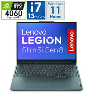 Lenovo(���m�{�W���p��) 82YA0087JP �Q�[�~���O�m�[�g�p�\�R�� Legion Slim 5i Gen 8 �X�g�[���O���[ �m16.0�^ /Windows11 Home /intel Core i7 /�������F16GB /SSD�F1TB /���{��ŃL�[�{�[�h /2023�N5�����f���n 82YA0087JP