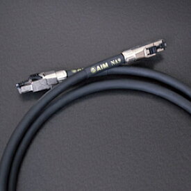 エイム電子 オーディオLANケーブル AIM ブラック NA9-015 ［1.5m］ NA9-015