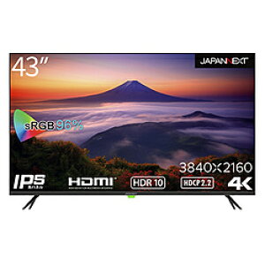 JAPANNEXT PCj^[ sRGB:96%/2Nۏ JN-IPS4302TUHDR m43^ /4K(3840×2160j /Ch /170Hzn JN-IPS4302TUHDR