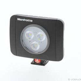 【中古】Manfrotto LUMIE LEDライト 220 lux PLAY MLUMIEPL-BK【291-ud】