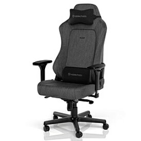 【送料無料】 NOBLECHAIRS NBL-HRO-TX-ATC-SGL ゲーミングチェア [W670xD550xH1275〜1340mm] HERO - TX チャコールグレー NBLHROTXATCSGL