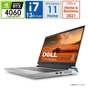 DELL(�f��) NG595-DNHBCW �Q�[�~���O�m�[�g�p�\�R�� �N�H���^�� �z���C�g �mRTX 4060/15.6�^/Windows11 Home/intel Core i7/�������F16GB/SSD�F1TB/Office HomeandBusiness�n NG595DNHBCW