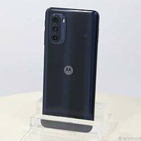 【中古】Motorola(モトローラ) moto g52j 5G 128GB インクブラック PATM0000JP SIMフリー【291-ud】