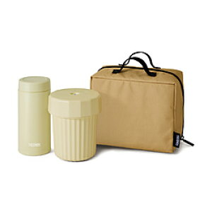 THERMOS(�T�[���X) �k�[�h���R���e�i�[ 360ml �x�[�W�� JEC-1000-BE JEC1000BE