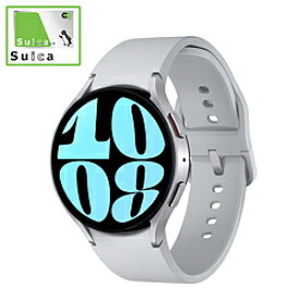 GALAXY SM-R940NZSAXJP 【Suica対応】Galaxy Watch6（44mm）Felicaポート搭載 スマートウォッチ Samsung（サムスン） Silver SMR940NZSAXJP