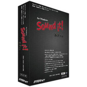 インターネット 〔Win版〕 Sound it! 8 Pro for Windows 音楽編集ソフト 【864】