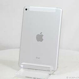 【中古】Apple(アップル) iPad mini 4 128GB シルバー MK772J／A SIMフリー【291-ud】