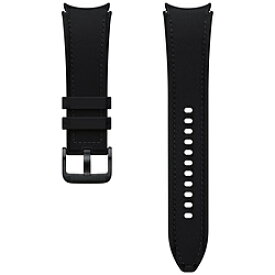 GALAXY 【サムスンGalaxy純正】Galaxy Watch6 Hybrid Eco-Leather Band（M/L）環境に優しい素材 Samsung（サムスン） BLACK ET-SHR96LBEGJP ETSHR96LBEGJP