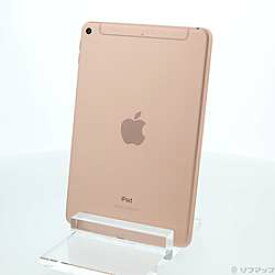 【中古】Apple(アップル) iPad mini 第5世代 256GB ゴールド MUXE2J／A docomoロック解除SIMフリー【291-ud】