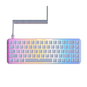 FNATICGEAR �Q�[�~���O�L�[�{�[�h STREAK65 LP WHITE US(�p��z��) �z���C�g KB0006-005 �m�L�� /USB�n KB0006005