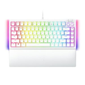 RAZER(CU[) Razer BlackWidow V4 75% Q[~OL[{[h RAZER WHITE RZ03-05001700-R3M1 mL /USBn RZ03-05001700-R3M1