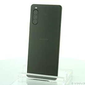 【中古】SONY(ソニー) Xperia 10 II 64GB ブラック XQ-AU42 SIMフリー【291-ud】