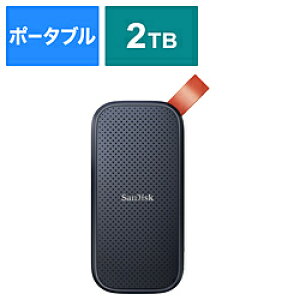 SanDisk(TfBXN) SDSSDE30-2T00-J27 OtSSD USB-Aڑ m2TB /|[^u^n SDSSDE302T00J27
